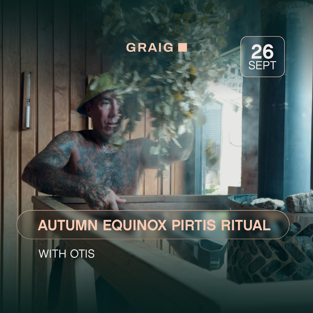 Autumn Equinox Pirtis with Eva